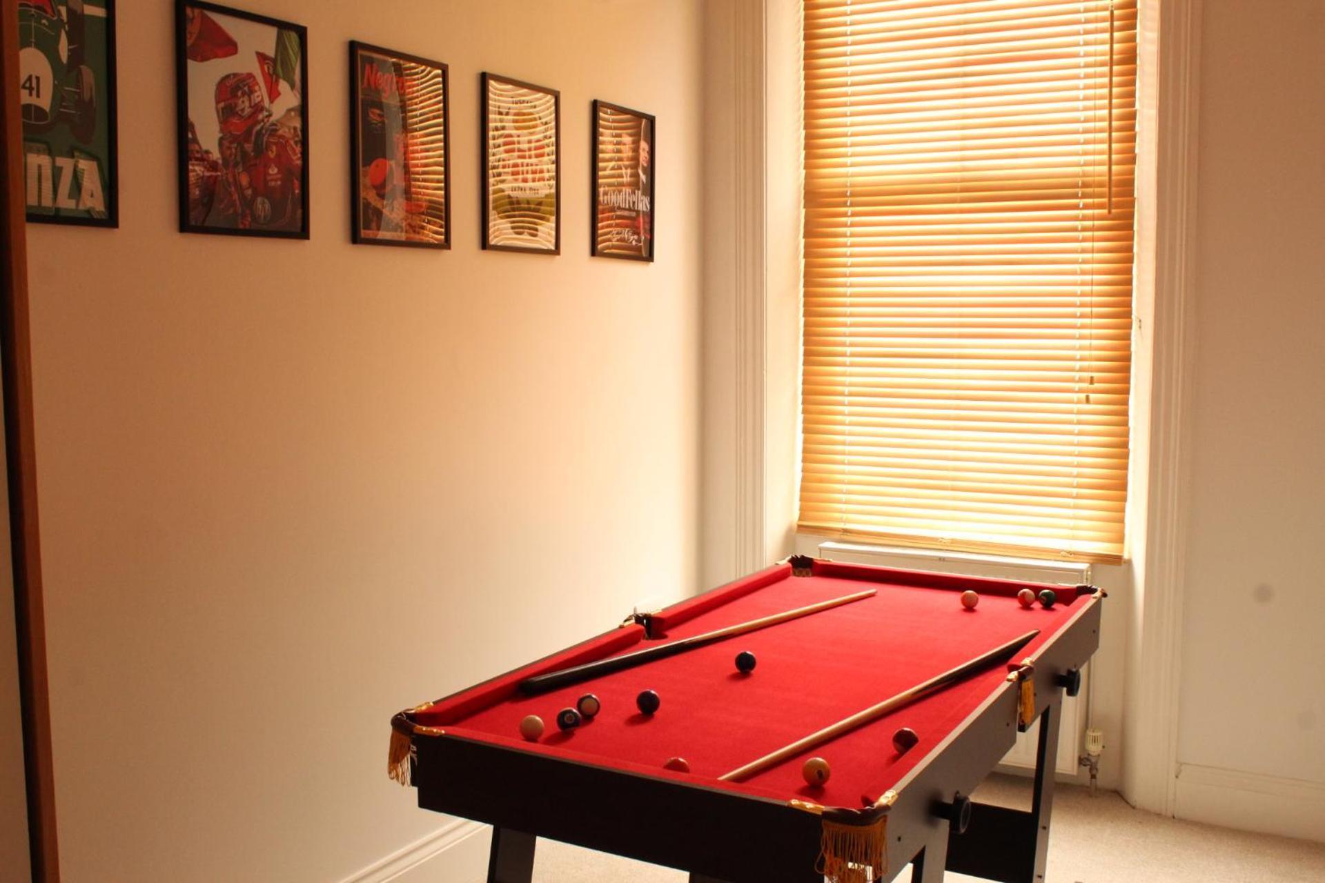 With Pool Table *